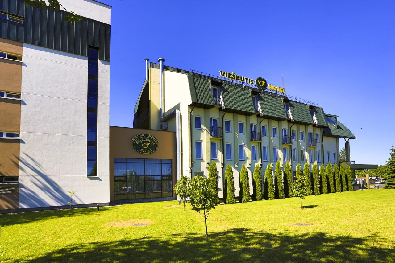 Hotel Siauliu Krasto Medziotoju Uzeiga Šiauliai Exterior foto